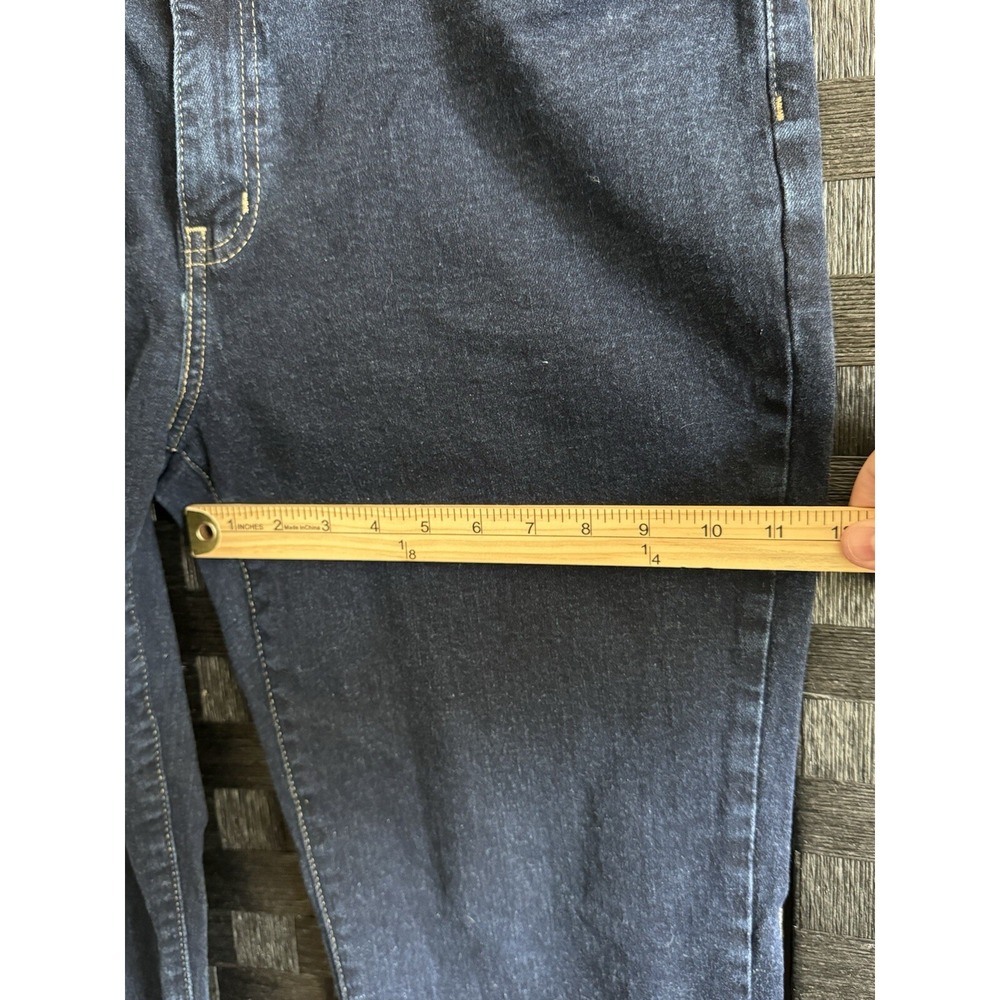 Sonoma Men's Straight Jeans 38 X 30 solid dark wash - Picture 7 of 16
